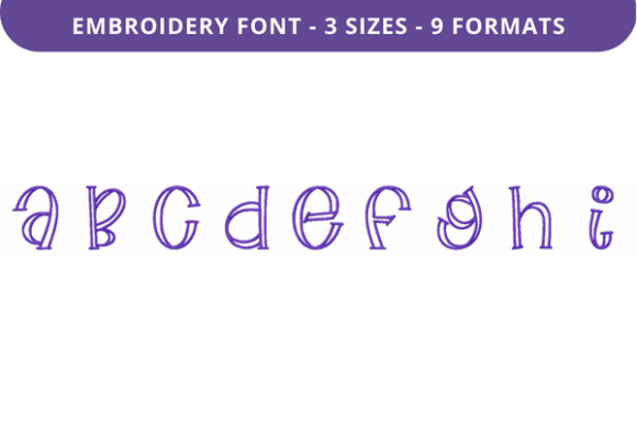 Flat Alfredo Font: A Holiday Embroidery Review