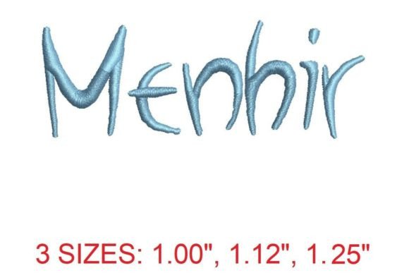 Menhir Embroidery Font: A Designer’s Review