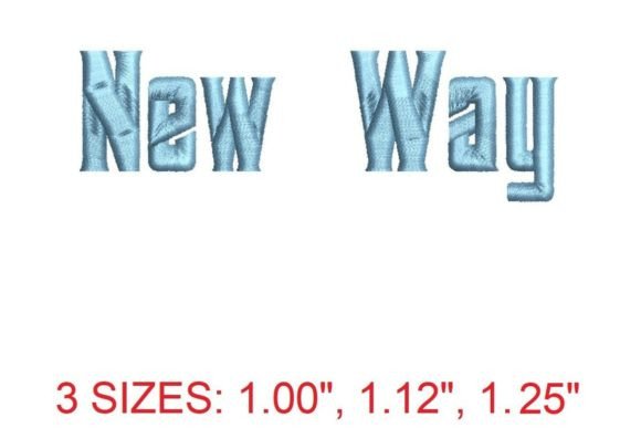 New Way Embroidery Font: A Designer’s Review