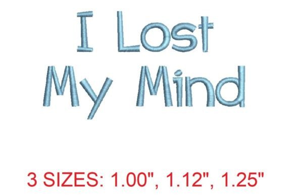 Review: I Lost My Mind Font for Boutique Sweatshirts