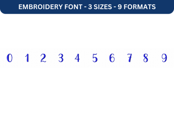 Review: Magnolia Sky Font Numbers for Embroidery