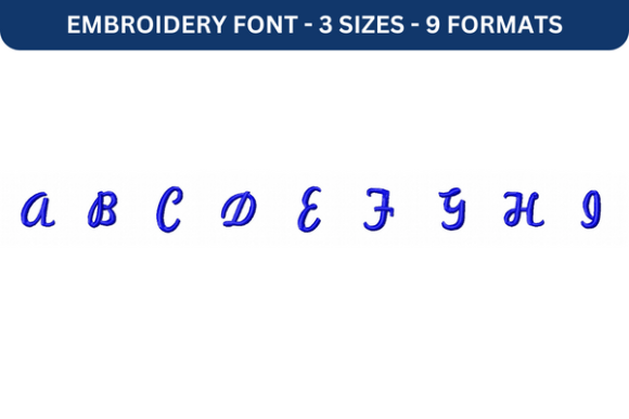 Review: Marketing Script Font Upper a to I for Gifts