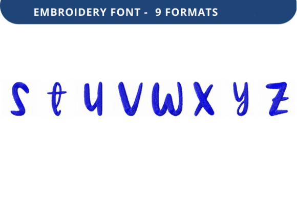 Review: Smooth Slushie Font S-Z for Craft Fairs