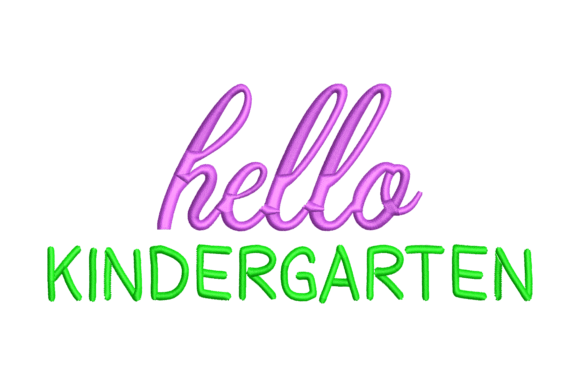 Reviewing Hello Kindergarten Embroidery for Real Projects