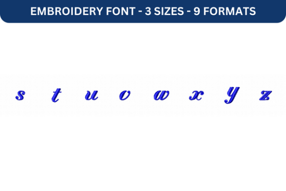Reviewing Mademoiselle K Font Lower S to Z