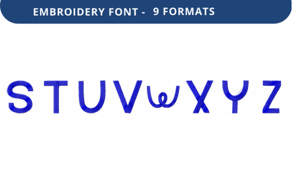 Reviewing Whimper Willow Font S to Z for Embroidery